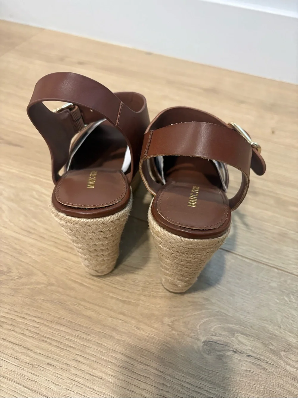 Marc Fisher Herve Espadrille Wedge Sandals